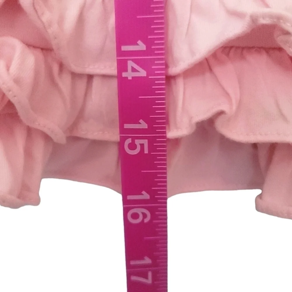 Ralph Lauren Short Sleeve Ruffled Dress